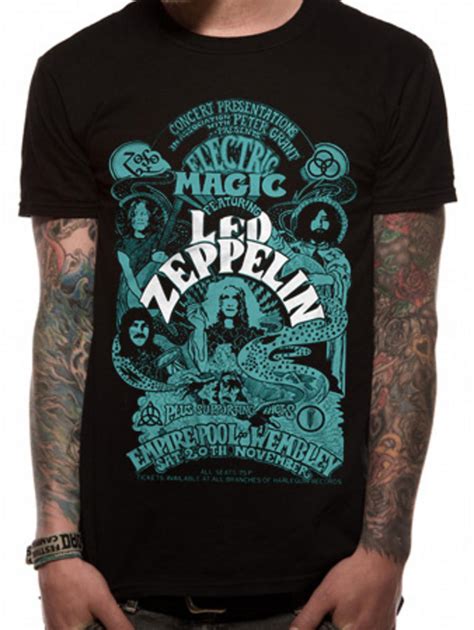 Stepping into the Future with Lwd Zeppelin Electric Magic Shirts